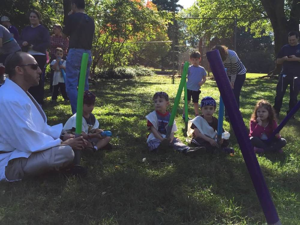 The author leads Younglings in meditating on the Force